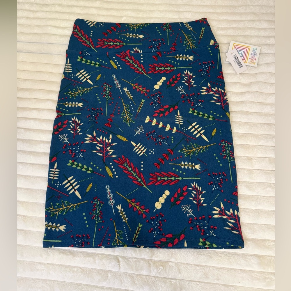 LulaRoe Cassie pencil skirt size large